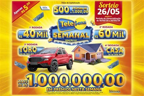 Tele Sena terá novo sorteio semanal saiba como vai funcionar