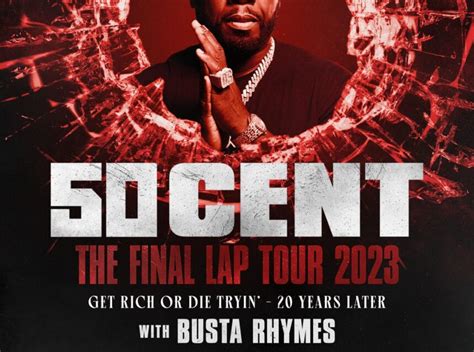 50 Cent Announces Gobal The Final Lap Tour 2023 • Withguitars