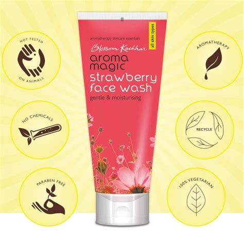 Zimba Aroma Magic Face Wash 100 Ml Strawberry