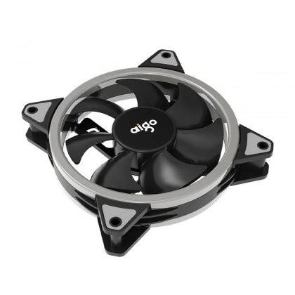 Aigo Dr Spectrum Rainbow Led Dual Ring Casing Fan Static Colour