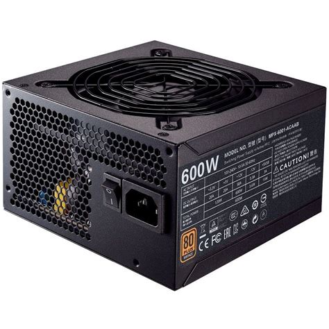 Fonte Cooler Master Mwe W Plus Bronze Pfc Ativo Mpx Acaab Us