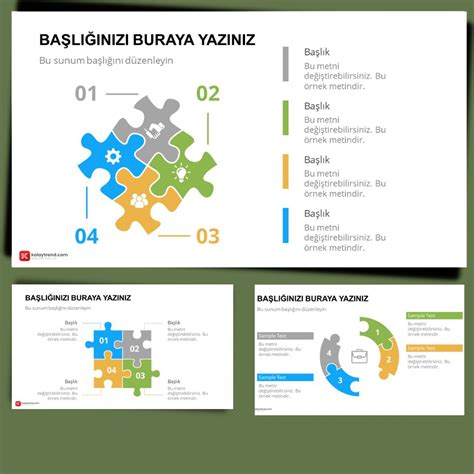 Nfografik Bulmaca Power Point Ablonu Kolaytrend