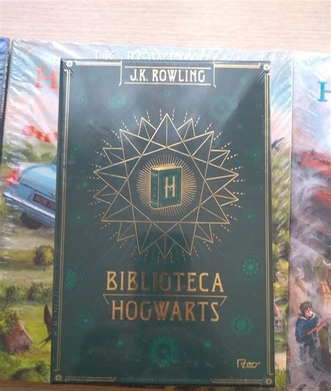 Kit Livros Harry Potter Ilustrados Box Biblioteca Hogwarts R 350