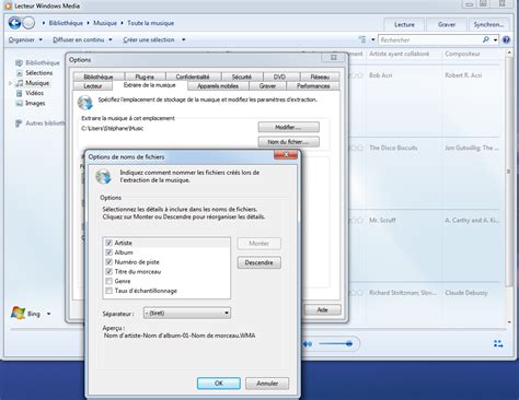 Extraire Pistes Audio Dun Cd Avec Le Lecteur Windows Media De
