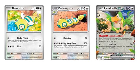 Cards Of Pok Mon Tcg Paldea Evolved Part Dudunsparce