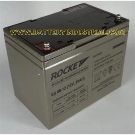 BATTERY VRLA ROCKET ES8012 12V 80AH Battery Industrial