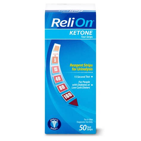 ReliOn Ketone Test Strips, 50 count – BrickSeek