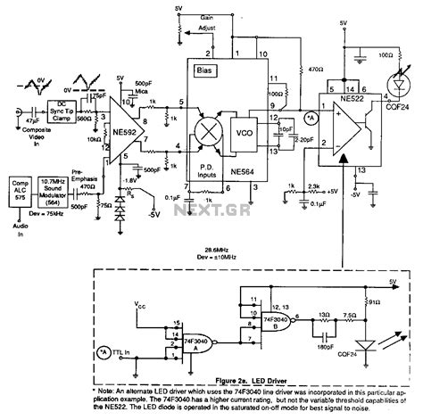 Fiber Optic Transmitter Under Light Sensing Circuits 13283 Next Gr