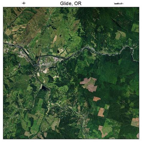 Aerial Photography Map of Glide, OR Oregon