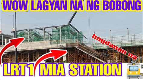 Mia Station 🚉 Lrt 1 Cavite Extension Wow Youtube