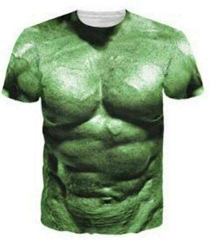 Hot Fashion 3d T Shirt Men Women Funny Hairy Chest Print Casual Short Sleeve Tee Ebay