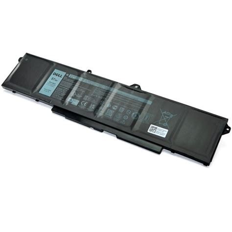 Dell 6 Cell 97 Wh Lithium Ion Replacement Battery For Select Laptops