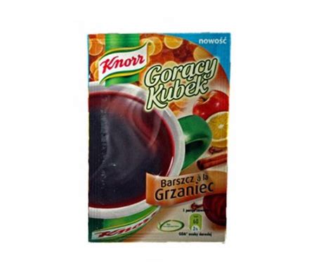 Amazon Knorr Goracy Kubek Mulled Wine Style Red Borsch Soup 5