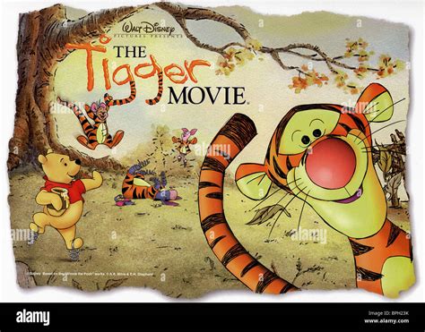 WINNIE THE POOH KANGA EEYORE PIGLET & TIGGER THE TIGGER MOVIE (2000 ...