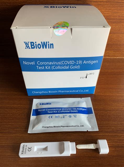 COVID 19 Antigen Rapid Test Kit Colloidal Gold For Saliva Flash Lolly