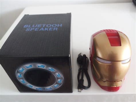 Iron Man Bluetooth Speaker Audio Soundbars Speakers And Amplifiers On