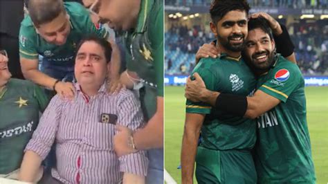 T20 World Cup 2021 Watch Babar Azams Father Gets Emotional After