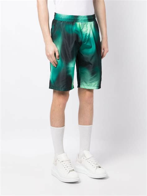 Karl Lagerfeld Ombr Effect Swim Shorts Green Farfetch