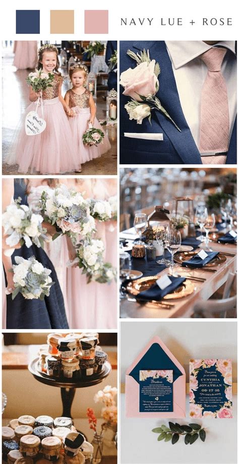 Top 20 Navy Blue Wedding Color Combo Ideas 2024