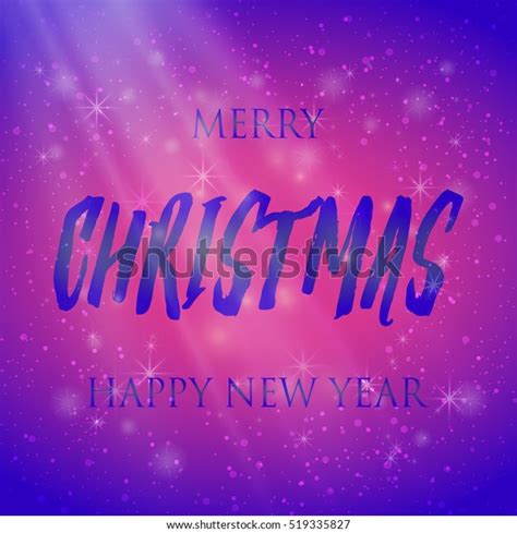 Merry Christmas Purple Background Celebration Greeting Stock Vector (Royalty Free) 519335827 ...