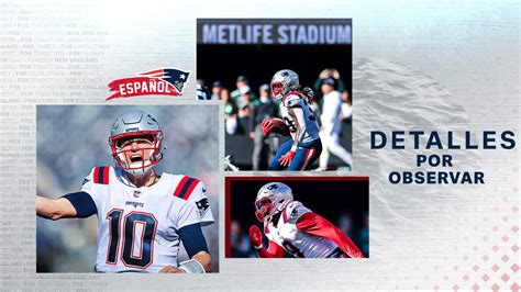 Patriots vs Jets 2023-1: Detalles por observar