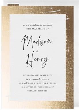 Wedding Announcements Greenvelope