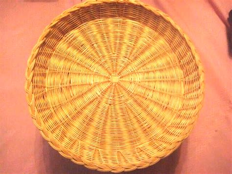 16 Vintage Retro Wicker Rattan Straw 10 Paper Plate Holders Ebay