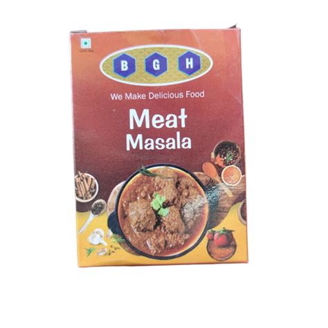 BGH Meat Masala Packaging Size 50 G Packaging Type Box At Rs 6 Box