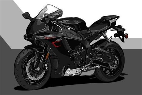 Black Sport Motorbike Vector Template Graphic by jellybox999 · Creative ...