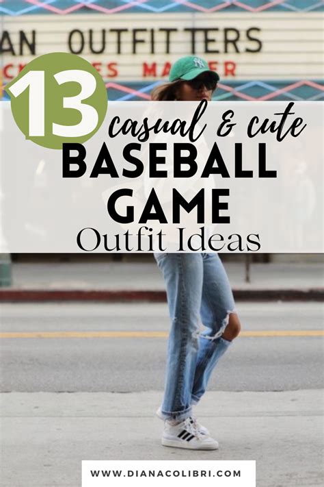 Game On 13 Cute Baseball Game Outfit Ideas Diana Colibri