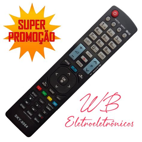 Controle Remoto Para Smartv Led Lg Shopee Brasil