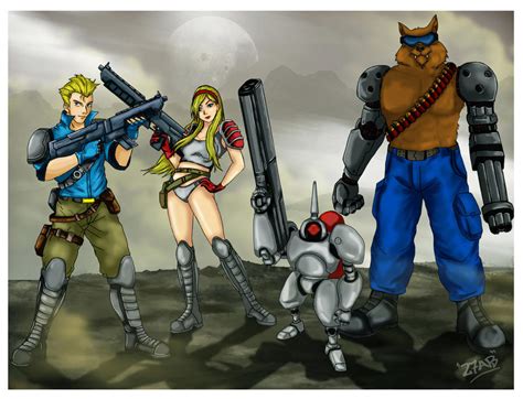 Contra Hard Corps by TwentySevenAB on DeviantArt