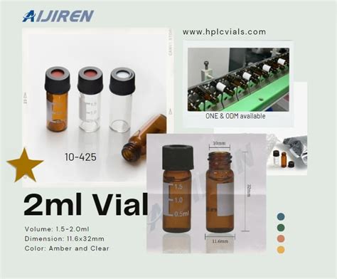 Wholesale Ml Screw Top Sample Vials For Lab Use Aijiren Vials