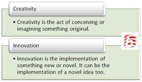 Difference Between Creativity And Innovation Compare The Difference