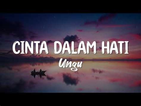 Cinta Dalam Hati Ungu Lyric Cover By Mitty Zasia Youtube