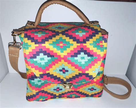 Bolsa Tipo Artesanal Tierra Mexicana