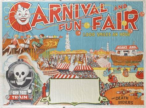 Carnival And Fun Fair Poster