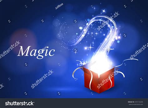 Vector Illustration Colorful Magic Box Stock Vector Royalty Free