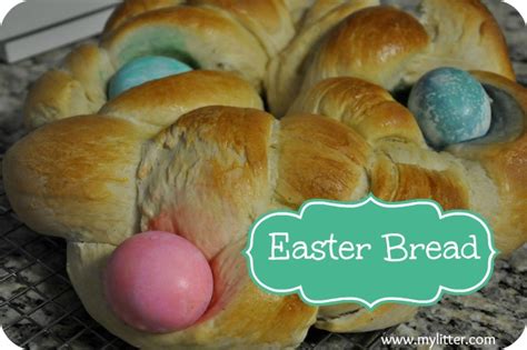 Easter Braided Bread with Colored Easter Eggs Recipe - MyLitter - One Deal At A Time