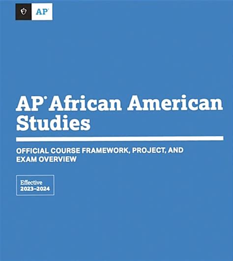 Revised AP African American Studies curriculum delivers course students ...