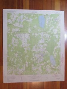 Waldo Florida 1953 Original Vintage USGS Topo Map | eBay