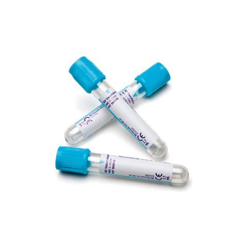 Phlebotomy Light Blue Top Tests Serum Gel Tube Vacutainer Bottles