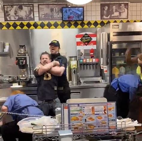 Wild Waffle House Brawl Between Customers And Staff Sees Wigs And Fists