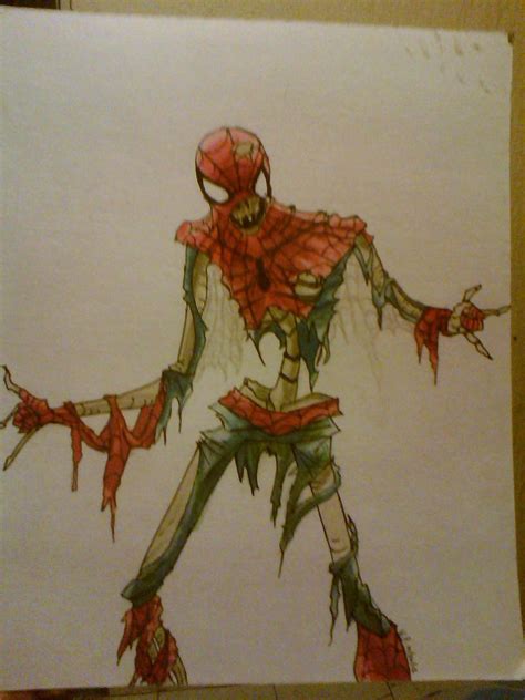 Zombie spider-man by AstridRigbyGal on DeviantArt