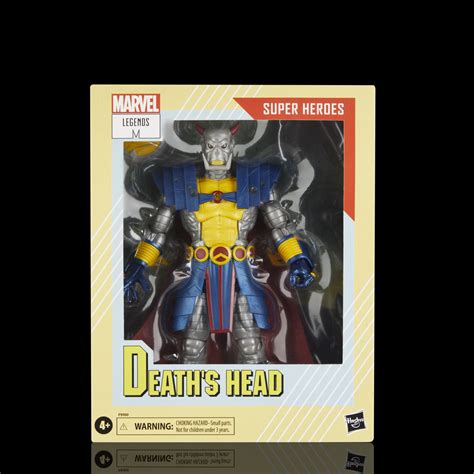 Marvel Legends Series Death's Head, Deluxe Comics Collectible 6-Inch ...