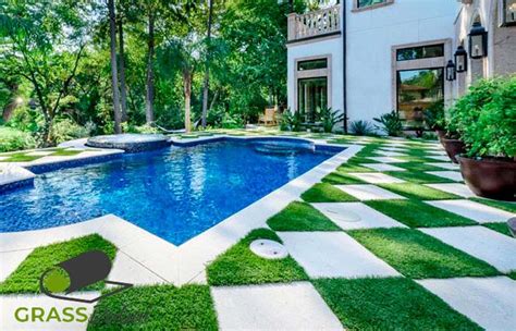 Swimming Pool Artificial Grass Dubai Artificial Grass Dubai