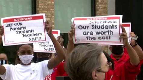 Chicago Teachers Protest Plan To Reopen Schools Amid The Coronavirus