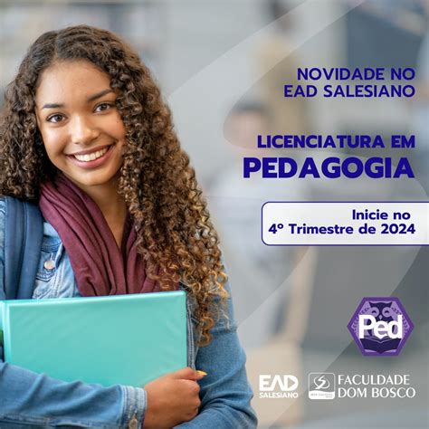 Faculdade Dom Bosco abre inscrições para curso EaD de Pedagogia ...