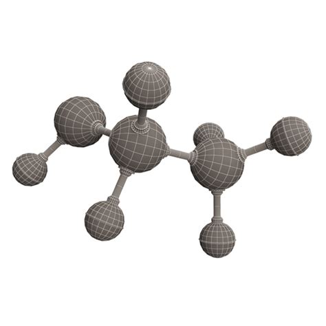 3D Printed Ethanol Molecule by xaqani ahmadov | Pinshape