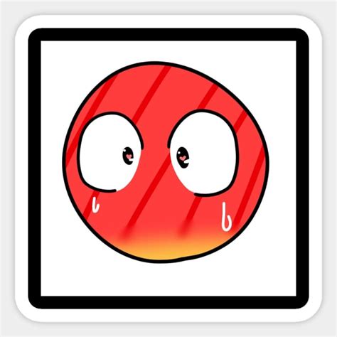 emoji_world cursed blush - Emoji - Sticker | TeePublic